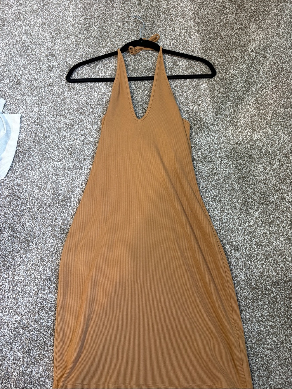 wild fable Tan Halter Mini Dress